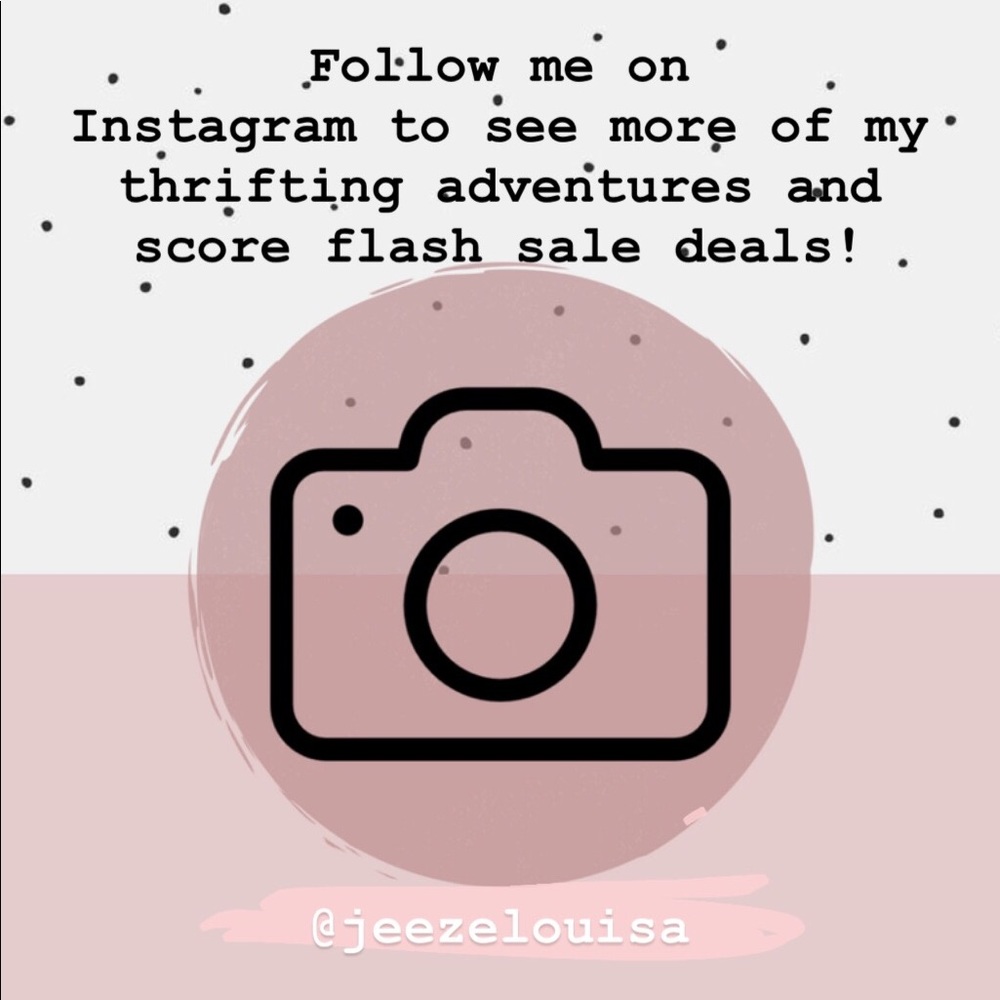 Follow me on Instagram!